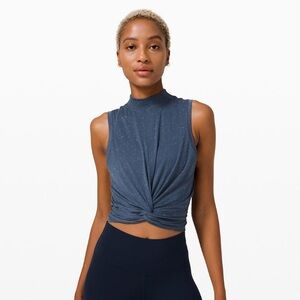 Lululemon Time to Restore Mock Neck Tank